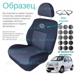 Чохли Chery QQ 3 (S11) 2006-2013 розділене сидіння