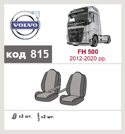 Наши автомобильные чехлы для Volvo FH500 2012-2020 вантажівка 1+1 имеют разделение спинок и сидений, что обеспечивает идеальную посадку и защиту каждого элемента сидений. Кроме того, мы предлагаем чехлы с соответствующим количеством подголовников и подлокотников, чтобы обеспечить полную защиту вашего автомобиля. Просмотрите фото на dlx.in.ua и закажите прямо сейчас!